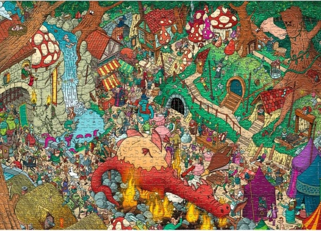 Heye Puzzle Dežela fantazije 1000 koščkov