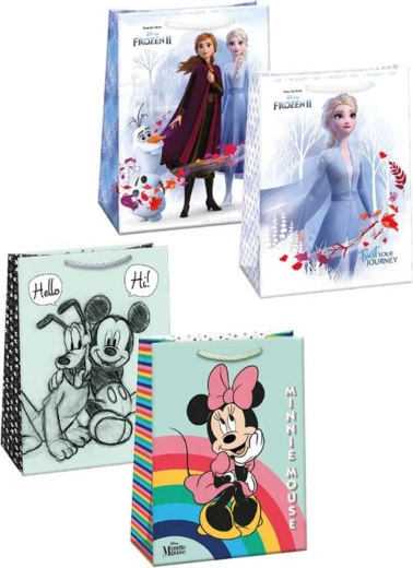 Gift bag Argus Frozen 2 / Minnie / Mickey 29 × 38 cm - 1 piece