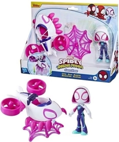 Marvel Spidey in njegovi neverjetni prijatelji Ghost-Spider z vozilom