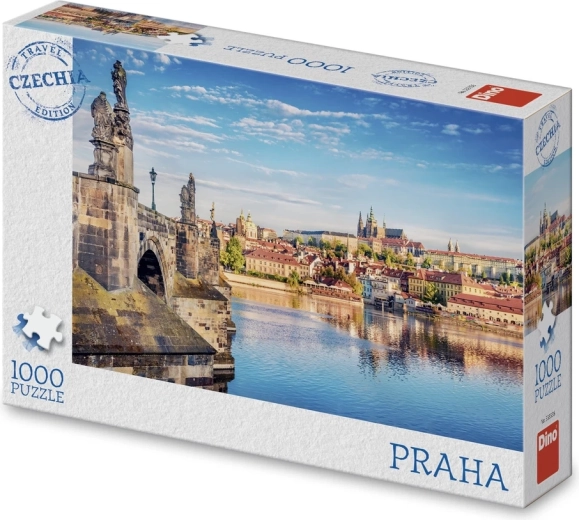 Dino puzzle turistična edicija Češka: poletni Hradčani 1000 kosov