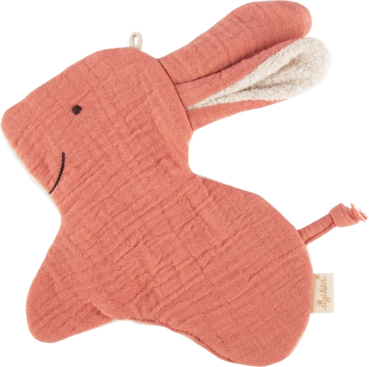 Sigikid muslinasti zajček – ninica (comforter) s šumečo folijo