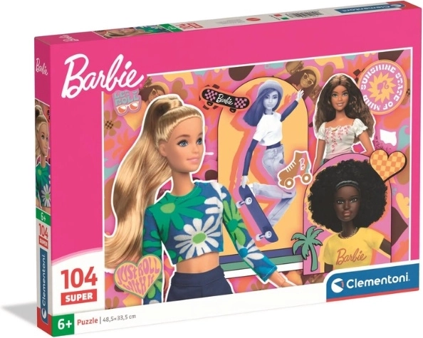 Clementoni sestavljanka Super Barbie 104 kosov