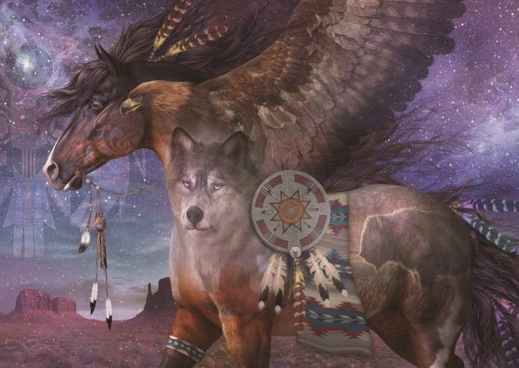 ANATOLIAN Puzzle Duhovni vodniki 1500 kosov