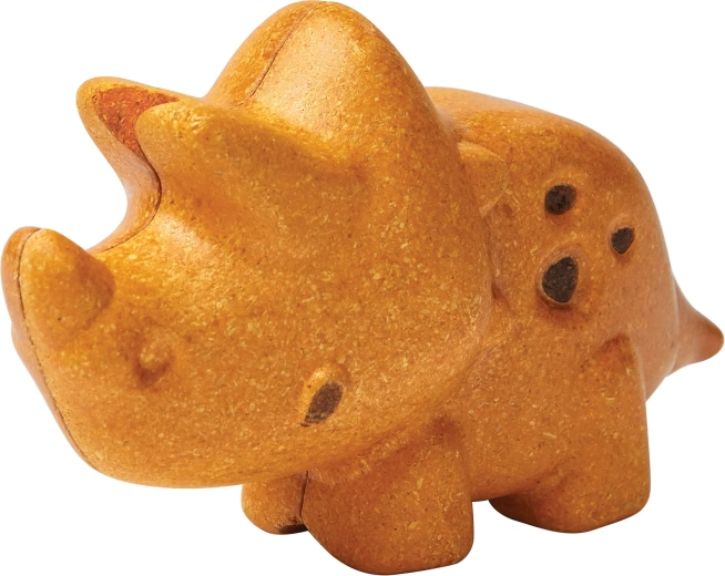 PlanToys lesena figurica triceratopsa