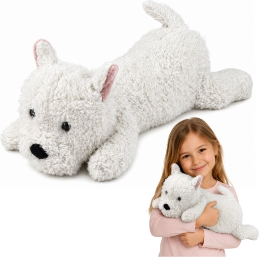Plush West Highland White Dog 40 cm - 1 piece