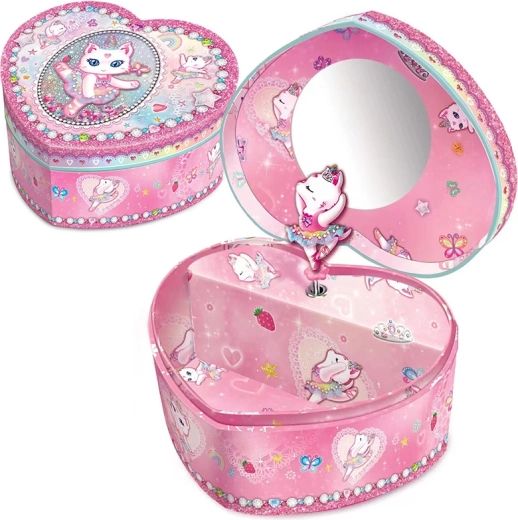 Glasbena škatlica – mačka