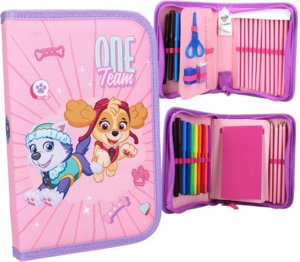 Opremljena šolska peresnica Paw Patrol (Tačke na patrulji)