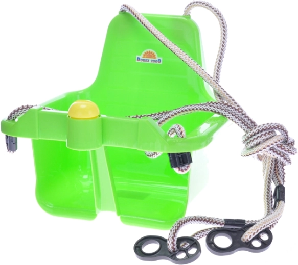 Otroško gugalnico s hupo, zelena (18+ mesecev)