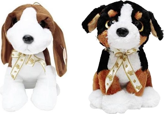 Plišasti kužek s trakom – srednji