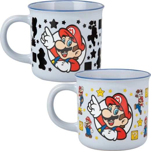 Nintendo Super Mario keramični spreminjajoči se lonček Mario