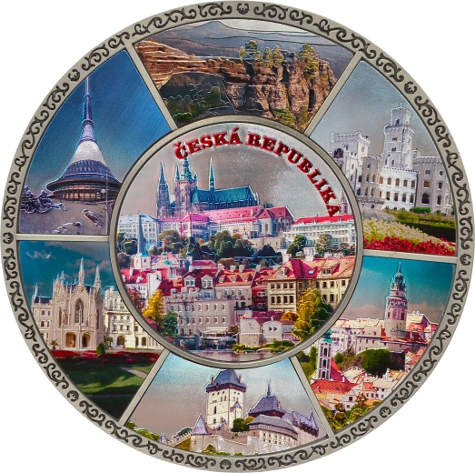 Dekorativni krožnik Češka republika Sparkys