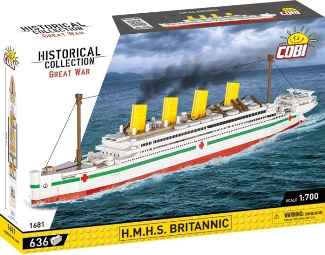 HMHS BRITANNIC Construction Set 1:700 – 636 pieces by COBI