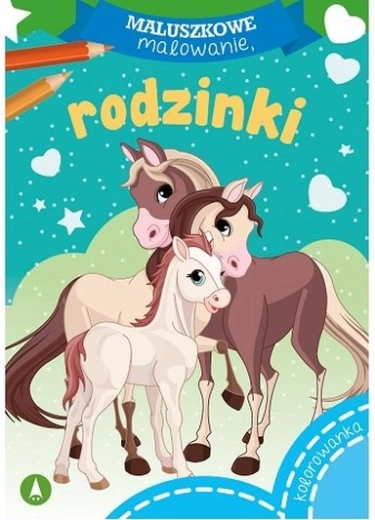 Maluskowe pobarvanke Družinica