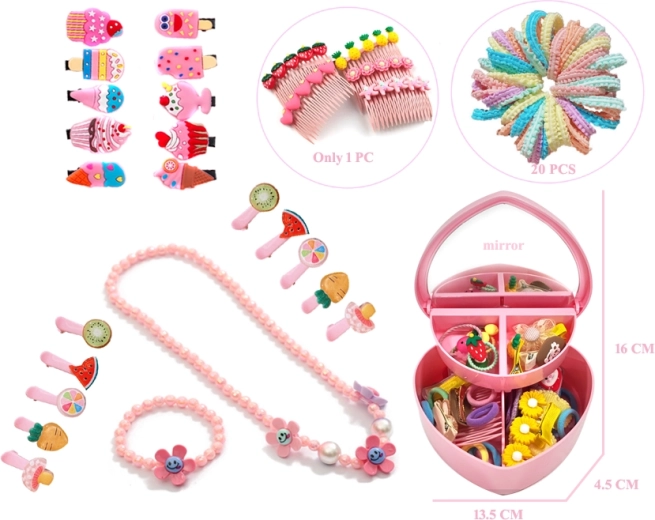 Stilistični komplet za lase 43 kosov DIY