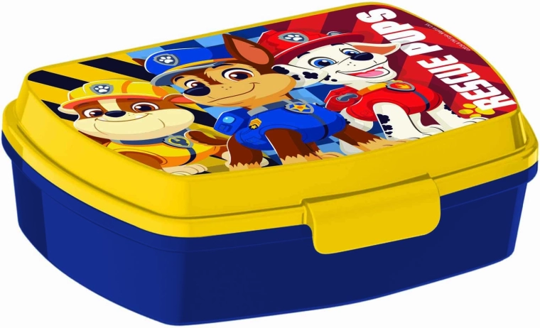 Plastična škatla za malico PAW PATROL 17,5 × 14 × 6,5 cm