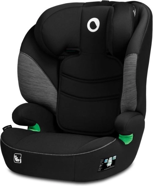 Otroški avtosedež Lars i-Size 100–150 cm – Črno siva