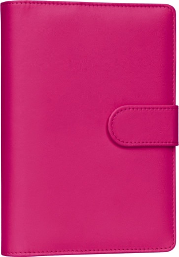 Notique tedenski planer s prstani 2027 z zamenljivimi listi, fuksija 12,5 × 19 cm