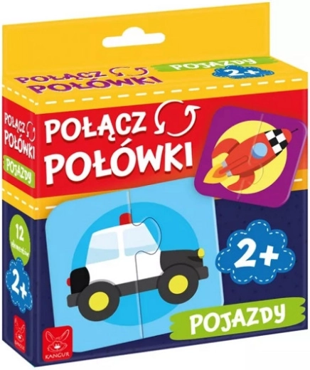 Pošlji polovice – vozila (otroške sestavljanke)