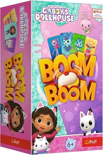 Družabna igra Boom Boom – GABBY'S DOLLHOUSE