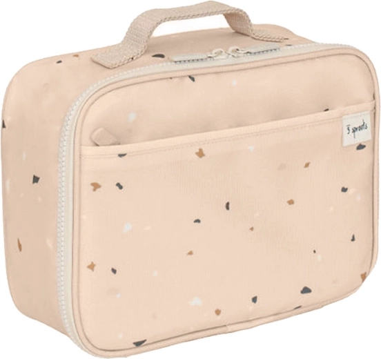 3 Sprouts torba za malico recycled terrazzo sand - 1 kos