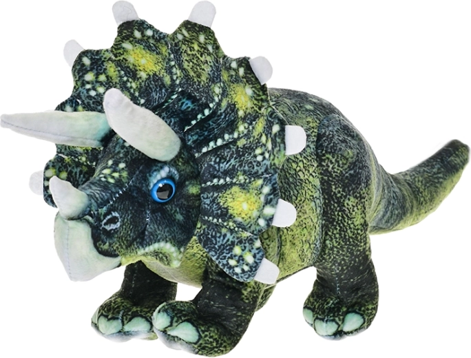 Plišasti triceratops 38 cm za otroke od 0 mesecev