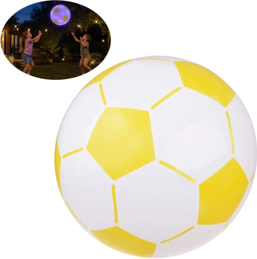 Otroška napihljiva LED žoga 45 cm