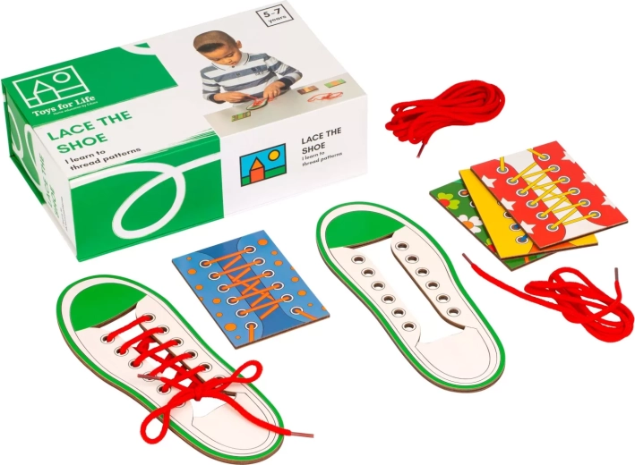 Toys for Life zavezovanje vezalk – čevlji za šnuaranje