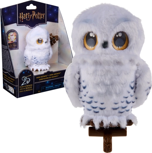 Spin Master Harry Potter mini interaktivna sova Hedvika – 1 kos