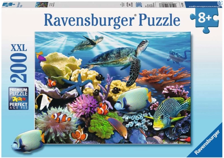 Ravensburger sestavljanka Življenje v oceanu XXL, 200 kosov