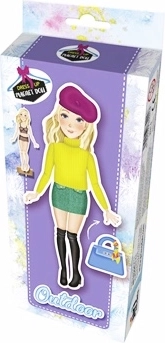 magnetna oblačilna punčka outdoor