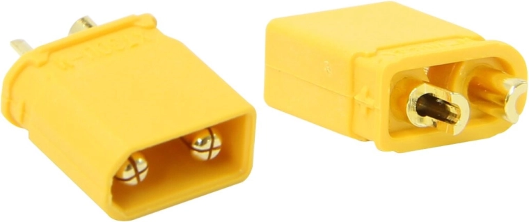 JAMARA visokotokovni konektor XT30 pozlačen Grip, par