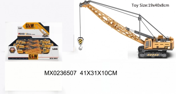 kovinski model žerjava 1:55