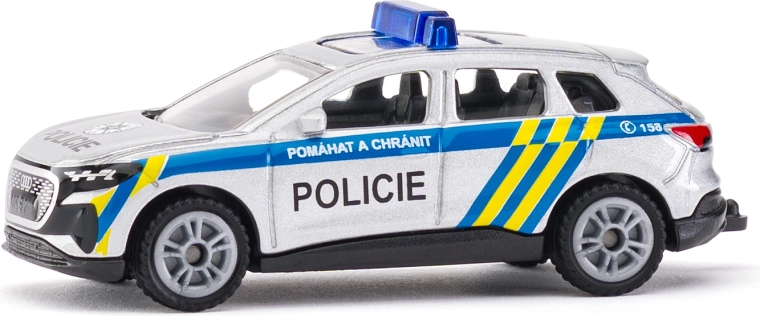 Siku Audi Q4 e-tron policija – češka različica