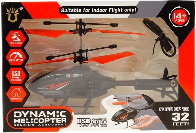 Interactive USB Hand-Controlled Helicopter