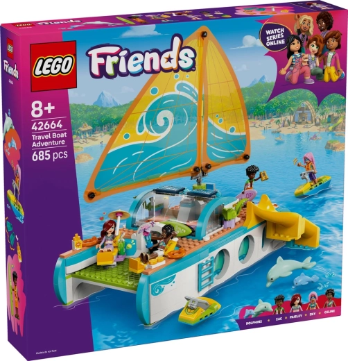 Lego friends pustolovščina na ladji