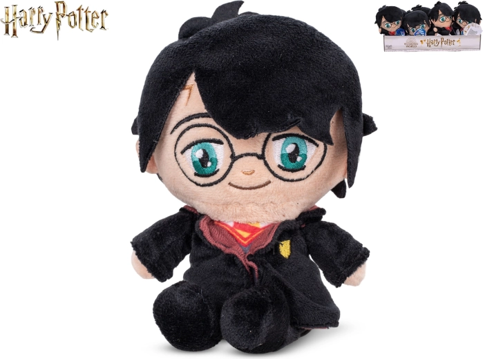 Sitting Plush Harry Potter, 16 cm