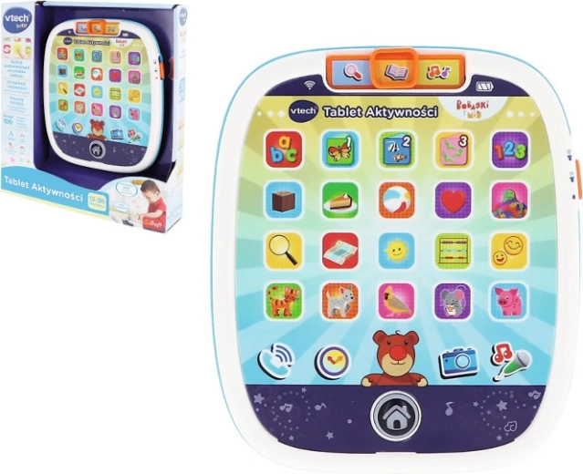 Interaktivni tablični računalnik dejavnosti VTech Bobaski in Medo