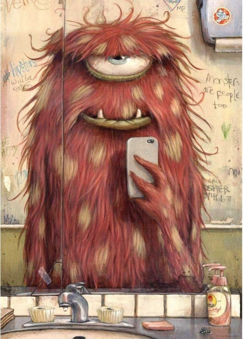 Heye Zozoville: Selfie puzzle 1000 koščkov