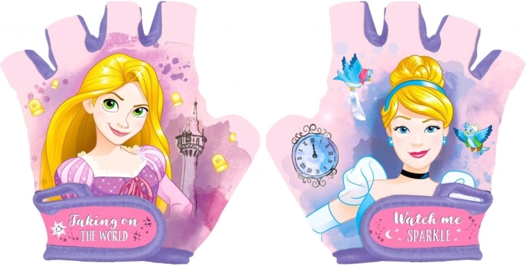 Otroške kolesarske rokavice Disney Princeske