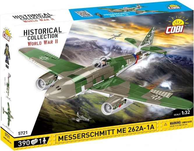 Konstrukcijski komplet letala Messerschmitt Me 262 A-1a COBI