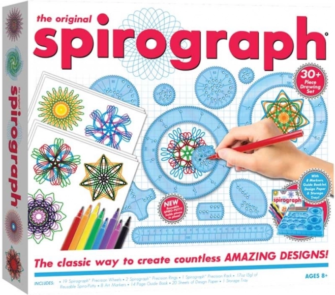 Kreativni set spirograph za risanje mandal