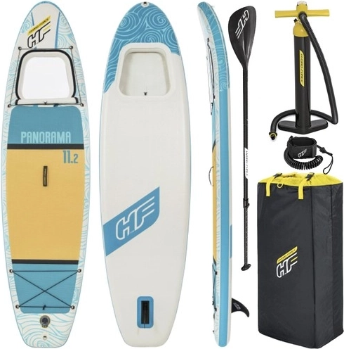 Napihljiv paddleboard HYDRO-FORCE s panoramskim okencem