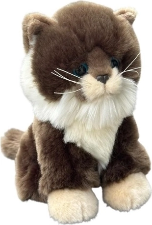 Plush Cat (Dark) 19 cm
