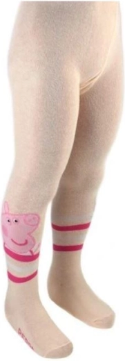Marelične otroške hlačne nogavice Peppa Pig