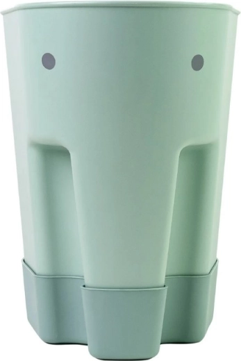 Shnuggle Ellie koš za shranjevanje kopalnih igrač eucalyptus green - 1 kos
