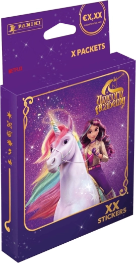 Unicorn Academy nalepke v eko blisterju