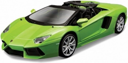 Model kovinskega avtomobila Lamborghini Aventador 1:24 za sestavljanje