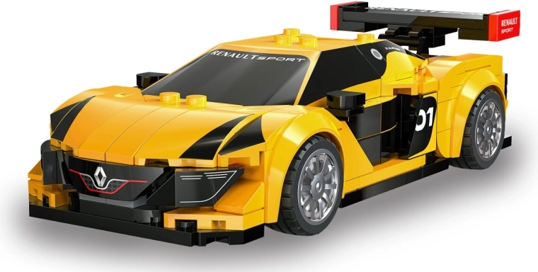 Gradbeni komplet CaDA Renault Sport RS.01 1:24, rumen