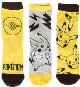Pokémon Sock Set - 3 Pairs
