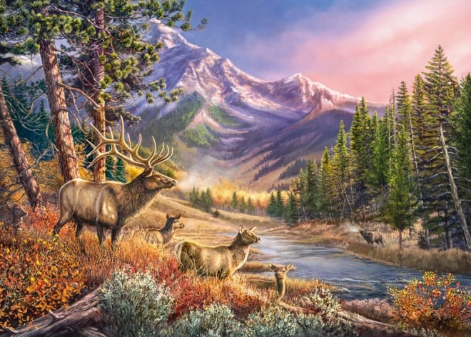 Sestavljanka jesenski premik 1000 koščkov